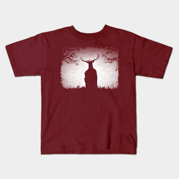 Herne The Hunter Appears Kids T-Shirt by Paulychilds